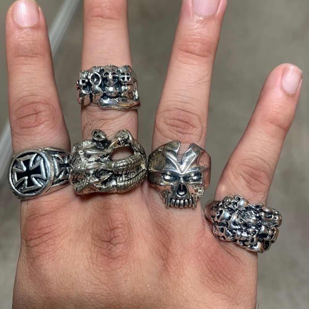 ALL Vintage silver rings